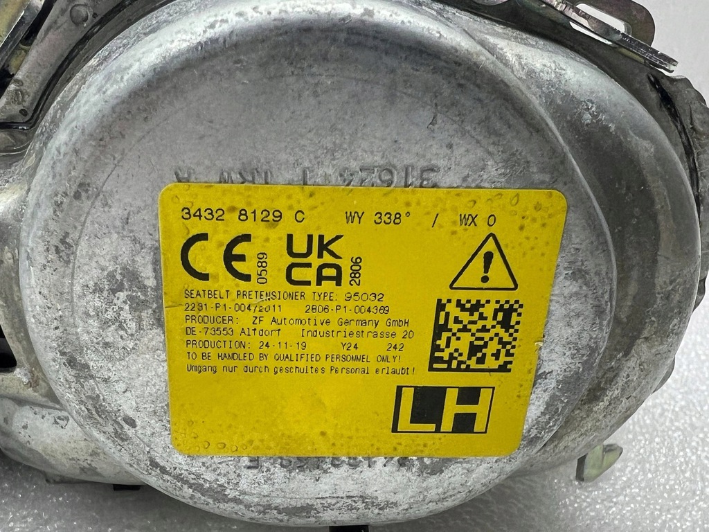 фото №5, Задний pas безопасности задняя сторона левая opel mokka b 98394564xx