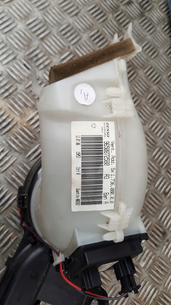 фото №9, Citroen c4 i picasso повітродувка задня корпус 9650872580