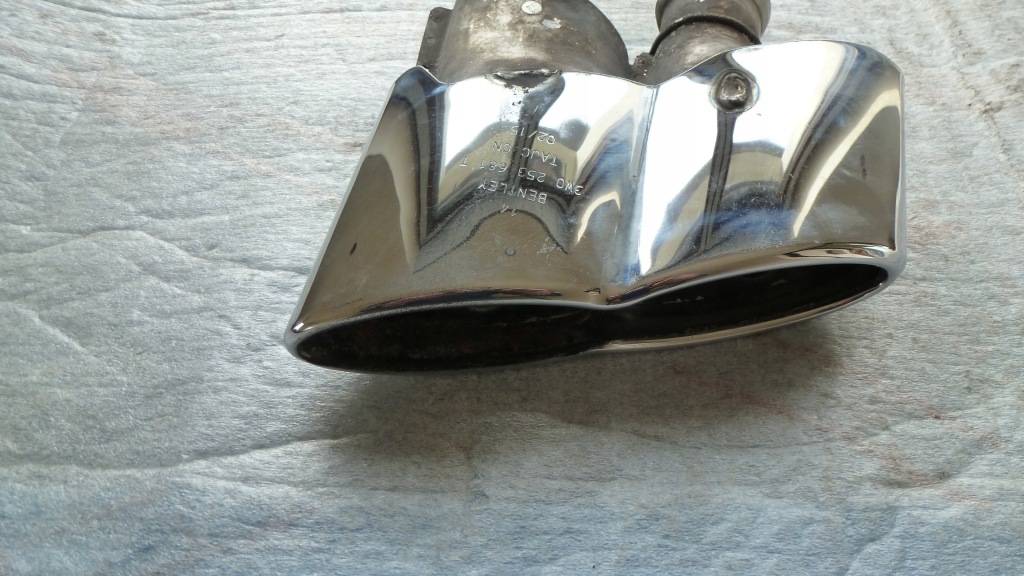 фото №1, Bentley continental gt насадка выхлоп 3w0253681t