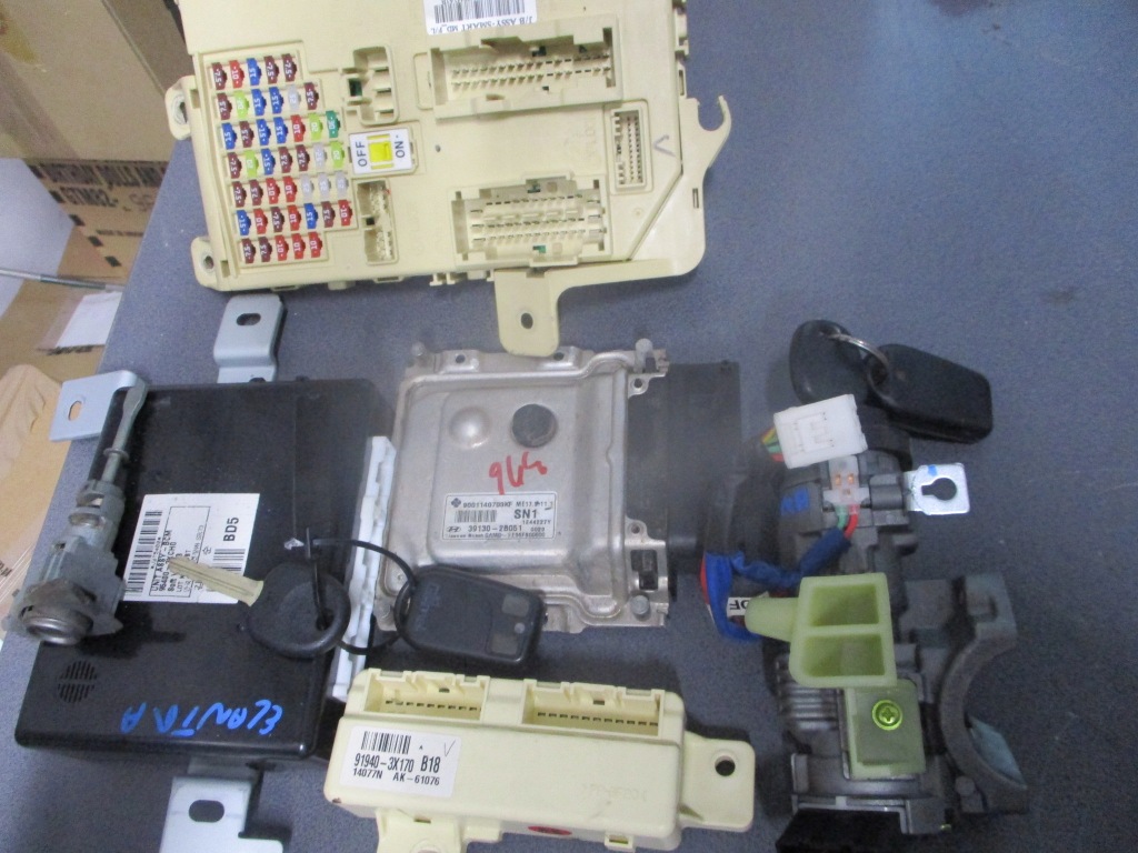 фото №1, Hyundai elantra v 2014 r. бортовий комп'ютер 1.6 39130-2b051