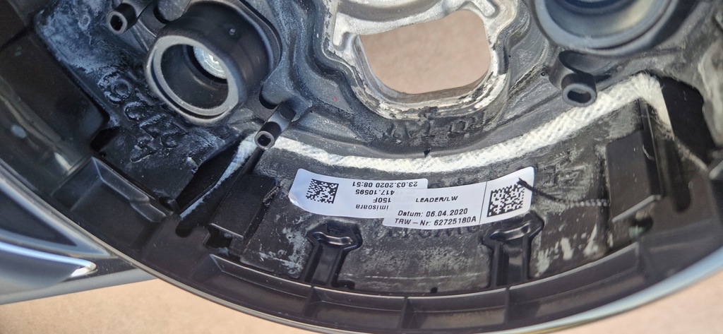 фото №6, Воздуховод audi a3 q2 8v0419091cg кожа nowa оригинал