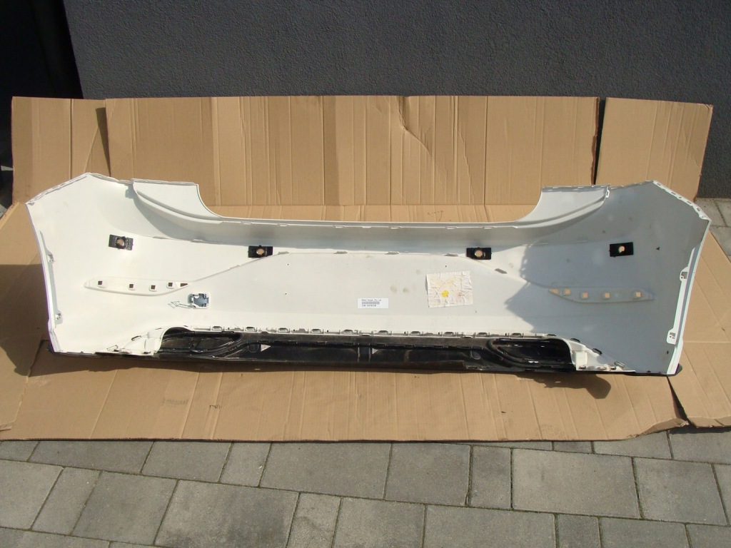 фото №9, Бампер задний задняя pdc vw polo vi 6 r-line 2gs807421d 2g bez покраска белый