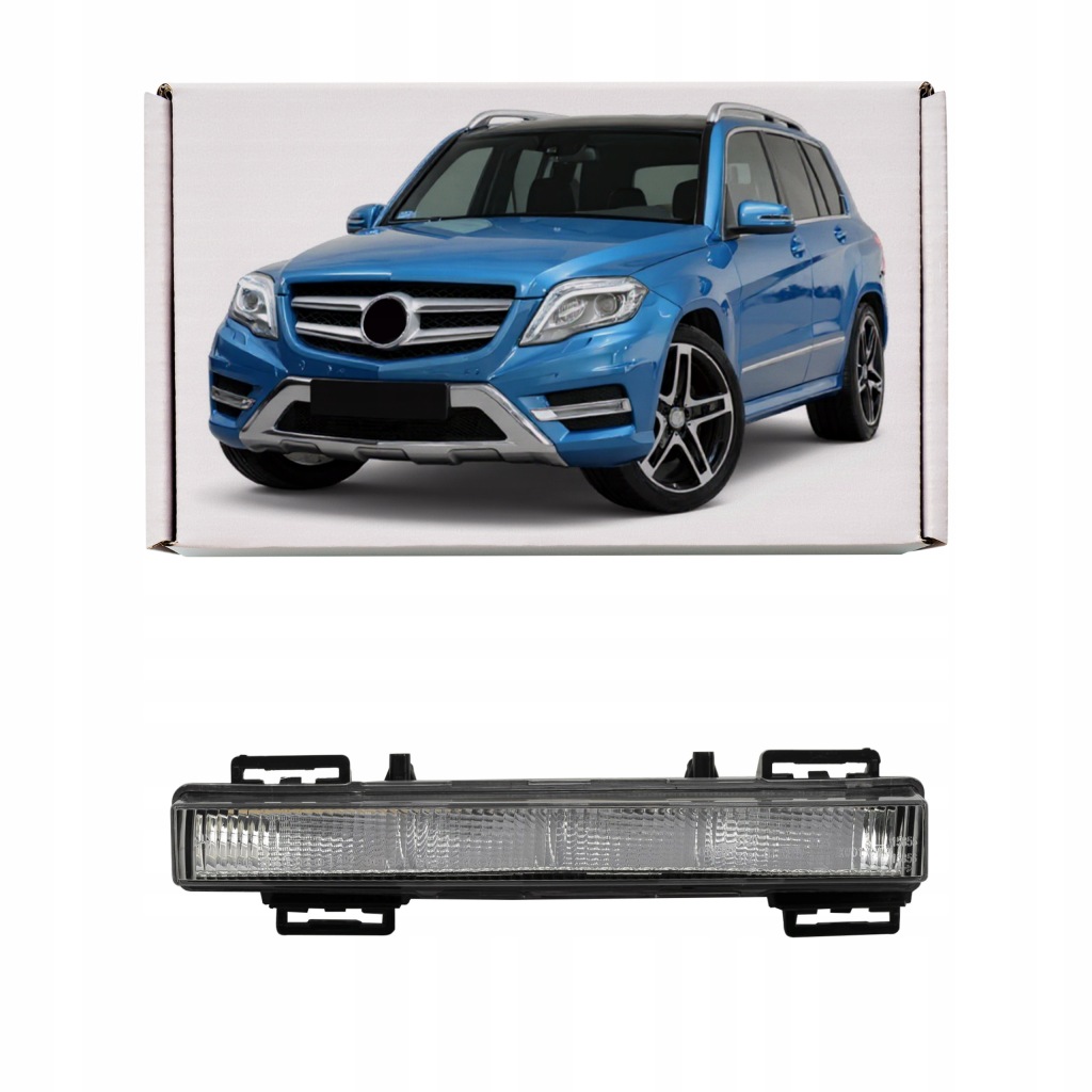 Купить Mercedes glk x204 2012-2015 левая свет do движение dziennej drl led