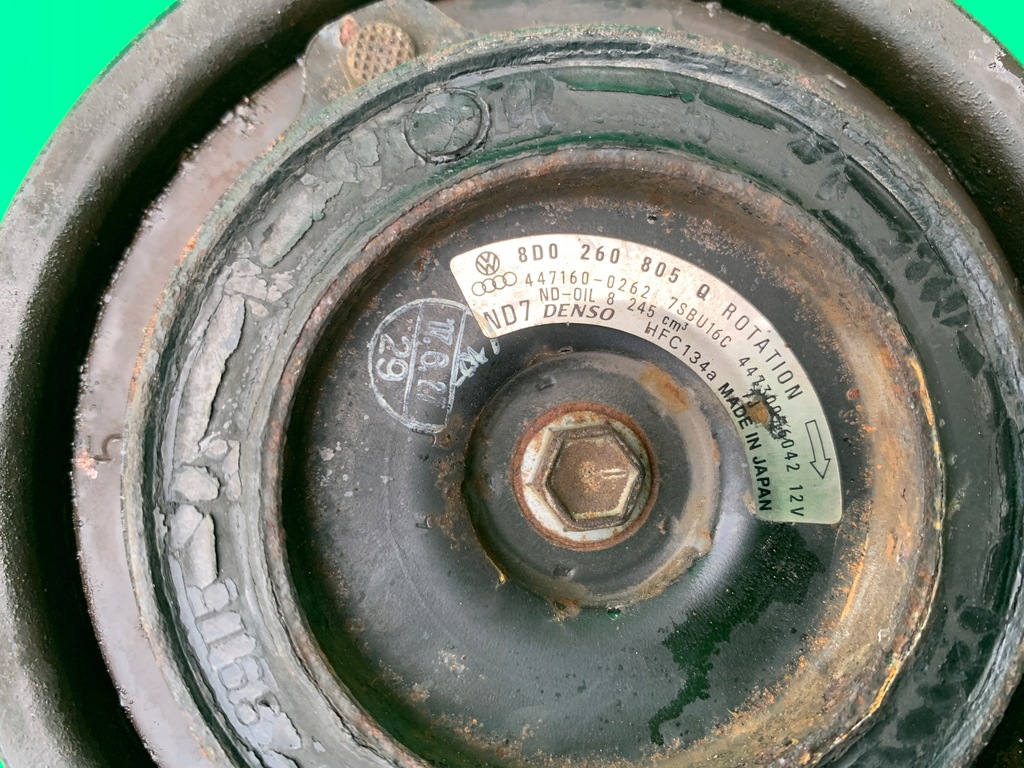 фото №13, Компрессор компрессор кондиционера skoda superb i 1 lift 1.9 tdi 01-08