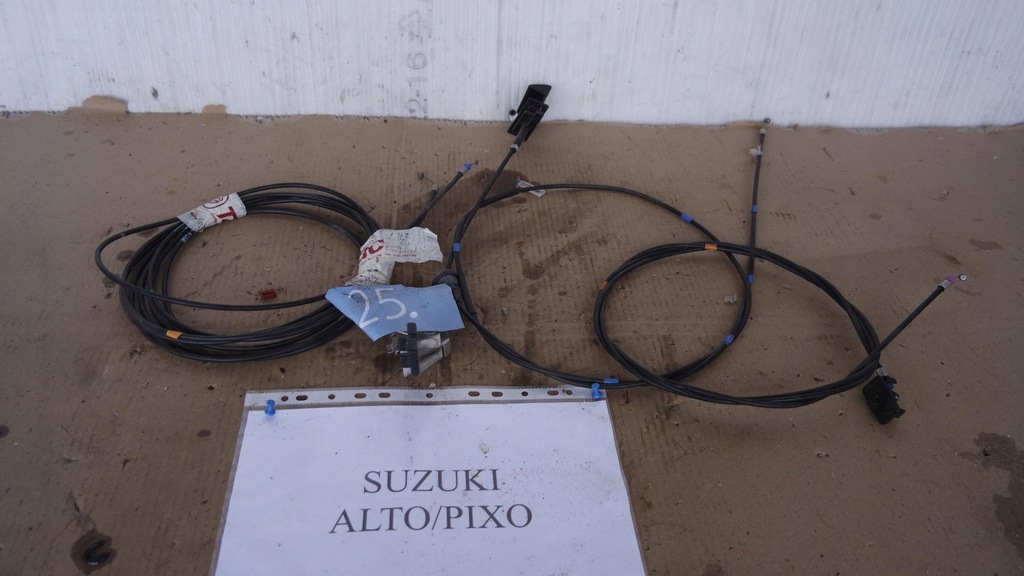 фото №1, Ручка трос открывания капот заливной pixo alto