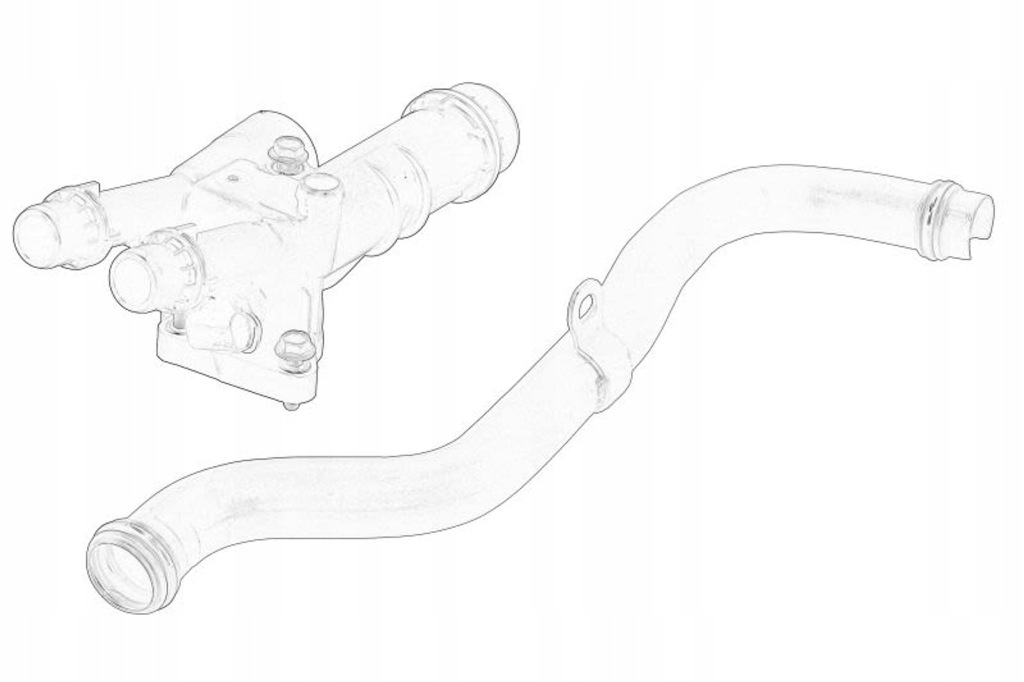 фото №2, Корпус термостата pasuje do: opel zafira c 1.6 12.12-