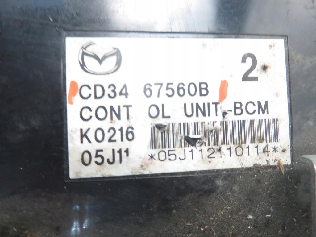 фото №5, Модуль bcm mazda 5 cr19 cd3467560b