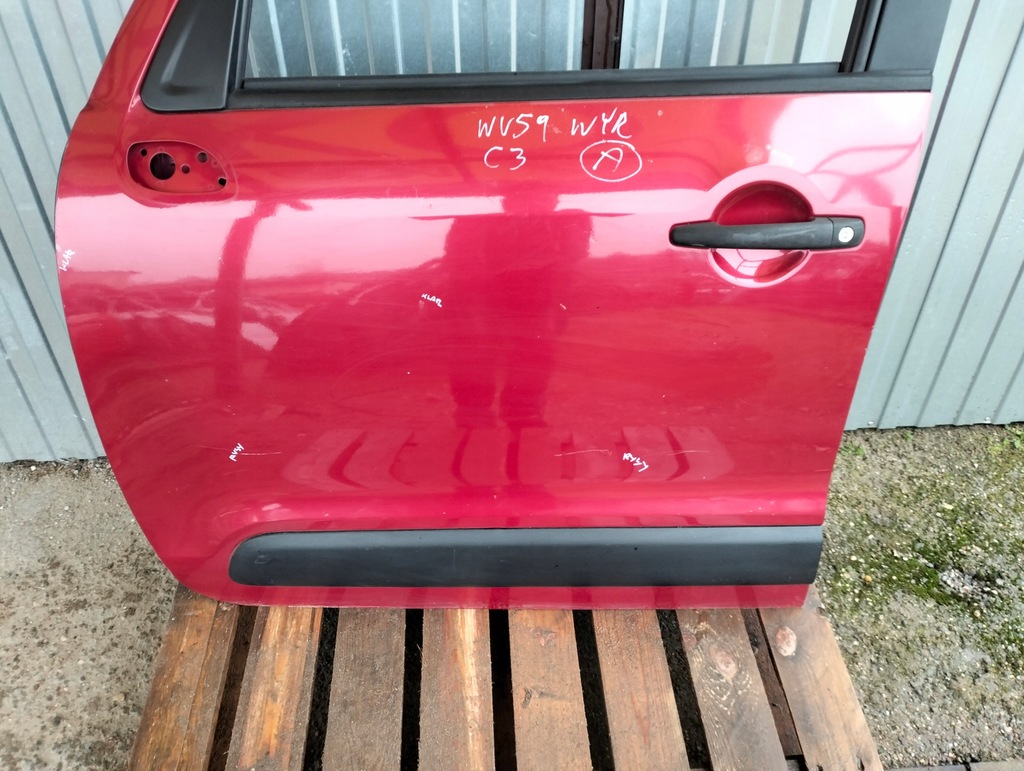 фото №10, Двері ліва лівий перед citroen c3 picasso колір kjcc 2008-2012