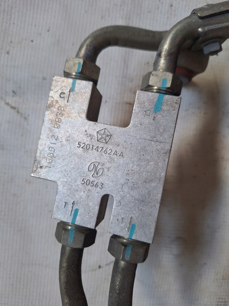 фото №6, Maserati 3.0d шланг масла коробки 52014762aa