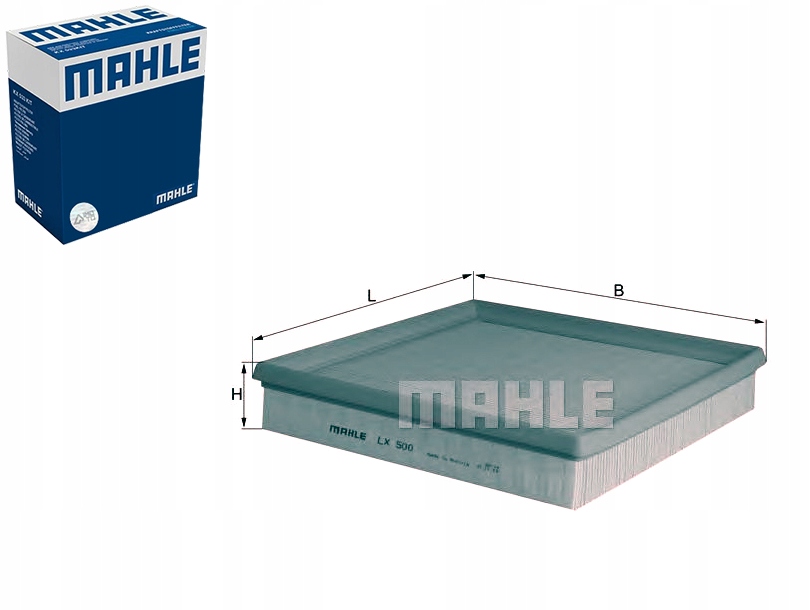 фото №1, Mahle фильтр воздуха s3697 1457433764sb 145743369