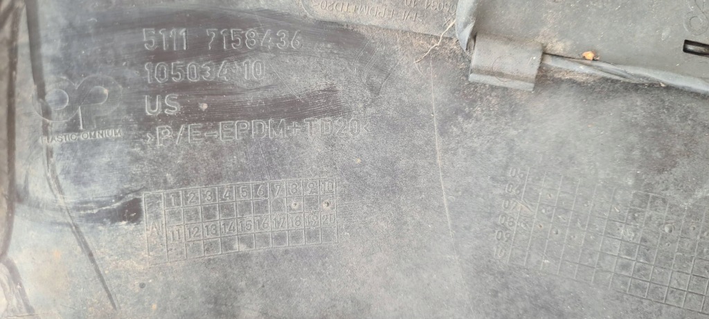 Bmw x5 e70 pdc бампер перед передний 7158436 Доставка