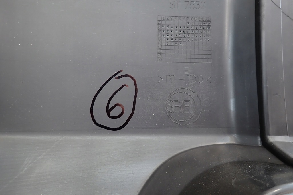 Ducato boxer jumper 14- бампер перед уголок левый молдинг na противотуманная фара новый Доставка