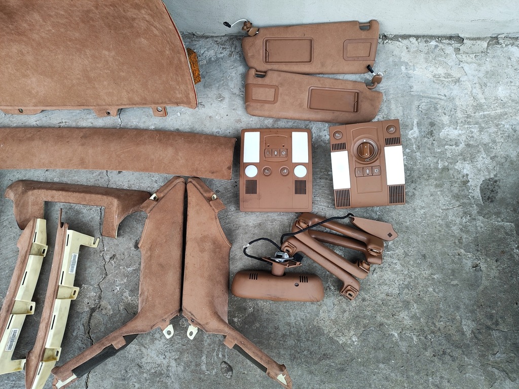 фото №9, Audi a8 d3 потолок amaretto комплект alcantara