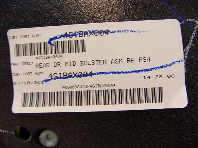 фото №6, Jeep compass ii 17- обшивка двері правий задня