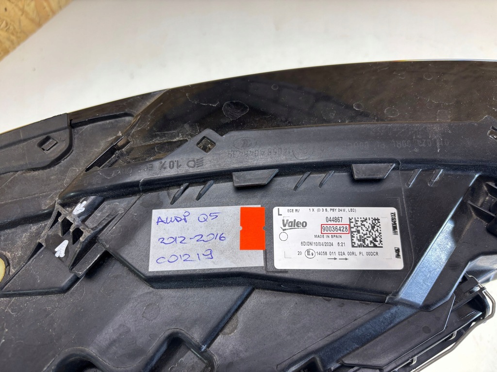 фото №9, Audi q5 sq5 2013 лампа передня