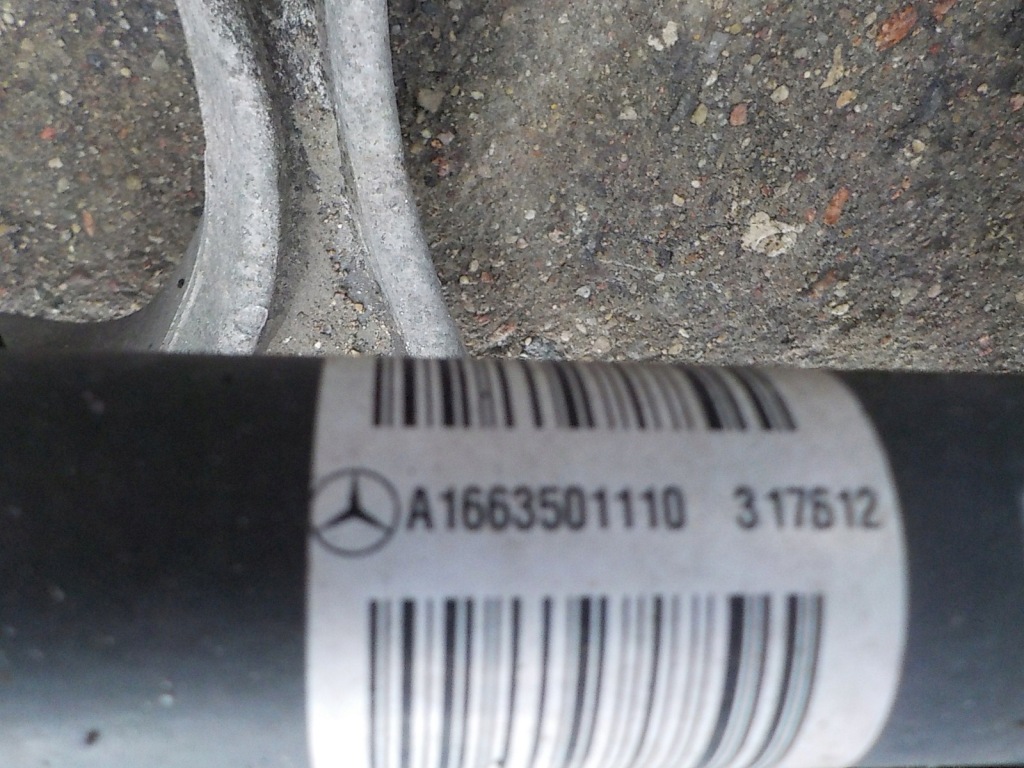 Mercedes ml166 11-15 подвеска задний  задние полный Недорого