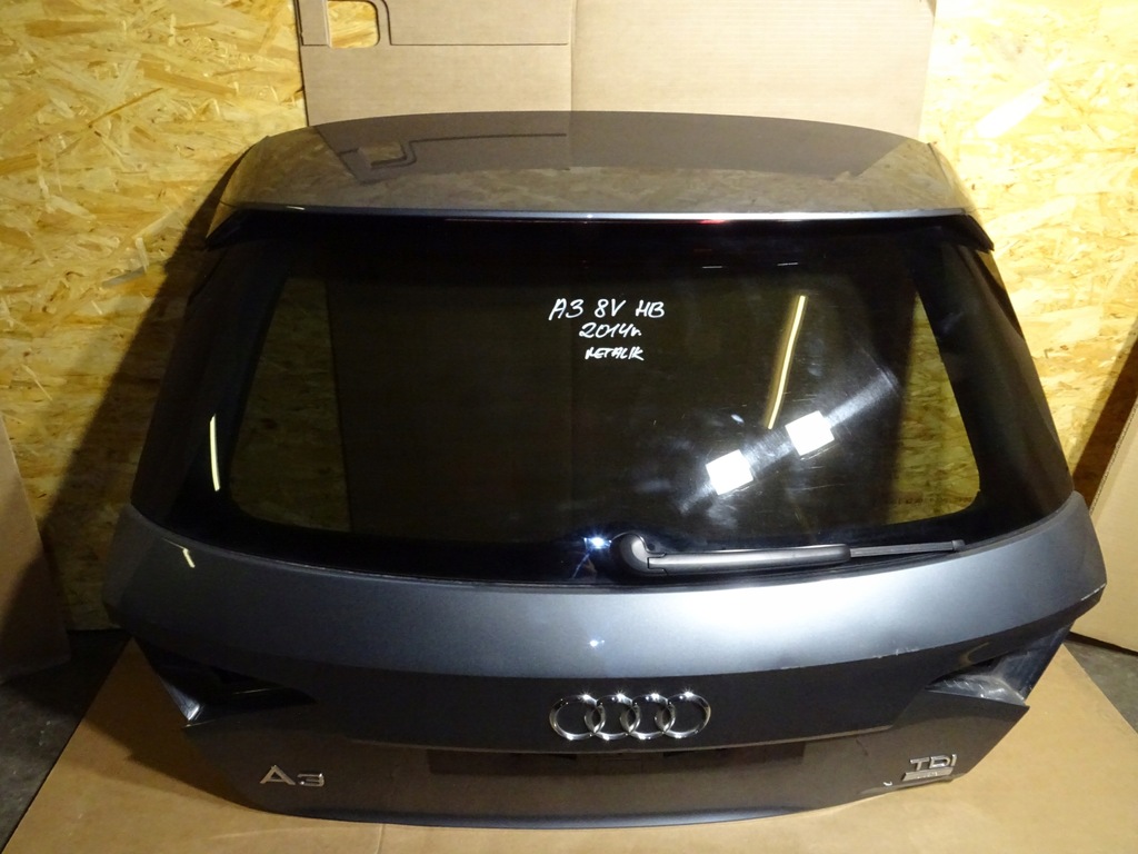 фото №1, Audi a3 8v крышка багажника задняя задняя 2014r sportback