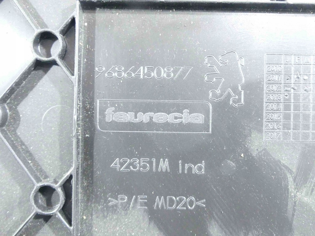 фото №8, Бардачок пасажира peugeot 508 i 10-14 europa