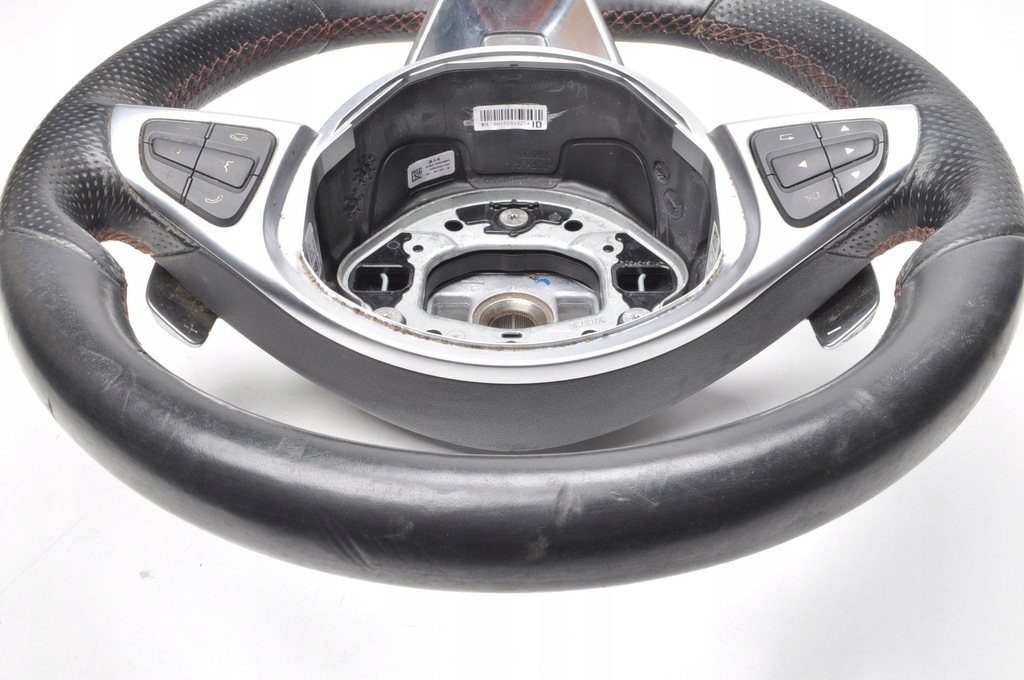 фото №6, Mercedes c117 w117 w176 воздуховод кожаный многофункциональный лепестки переключения