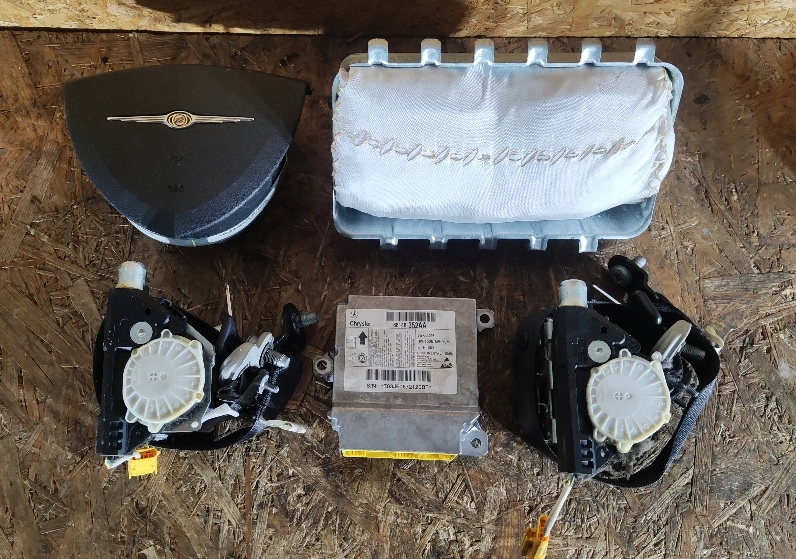 фото №1, Набор подушка безопасности chrysler voyager v 2008 - 2016 rok