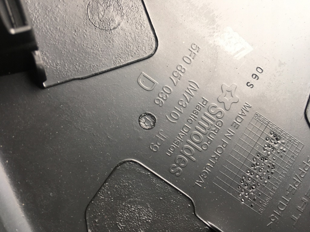 фото №3, Защита заглушка приборная панель правая seat leon iii