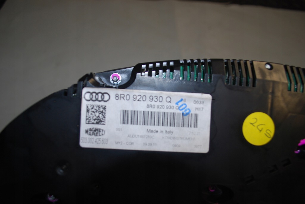 фото №8, Лічильник прилади audi q5 8r0920930q pod радар