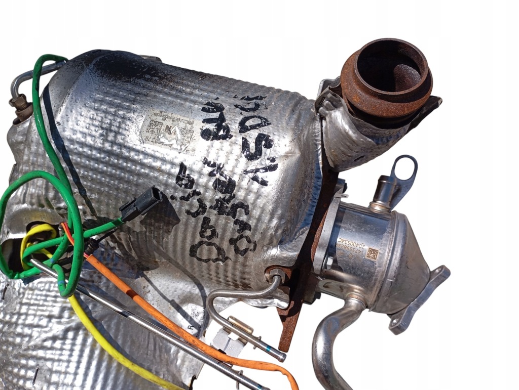 фото №3, Каталізатор фільтр dpf renault megane iv dacia duster ii 1.5 dci 208022037r