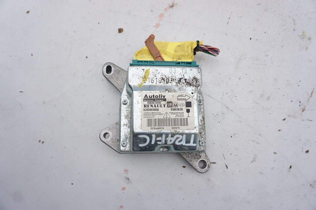 фото №1, Датчик air bag 8200969856 renault trafic ii