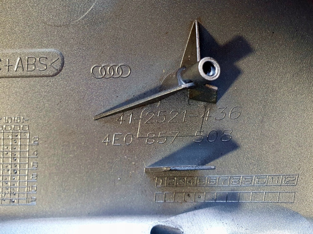 фото №7, Корпус дзеркало права audi a8 d3 2002-2007r ly7g