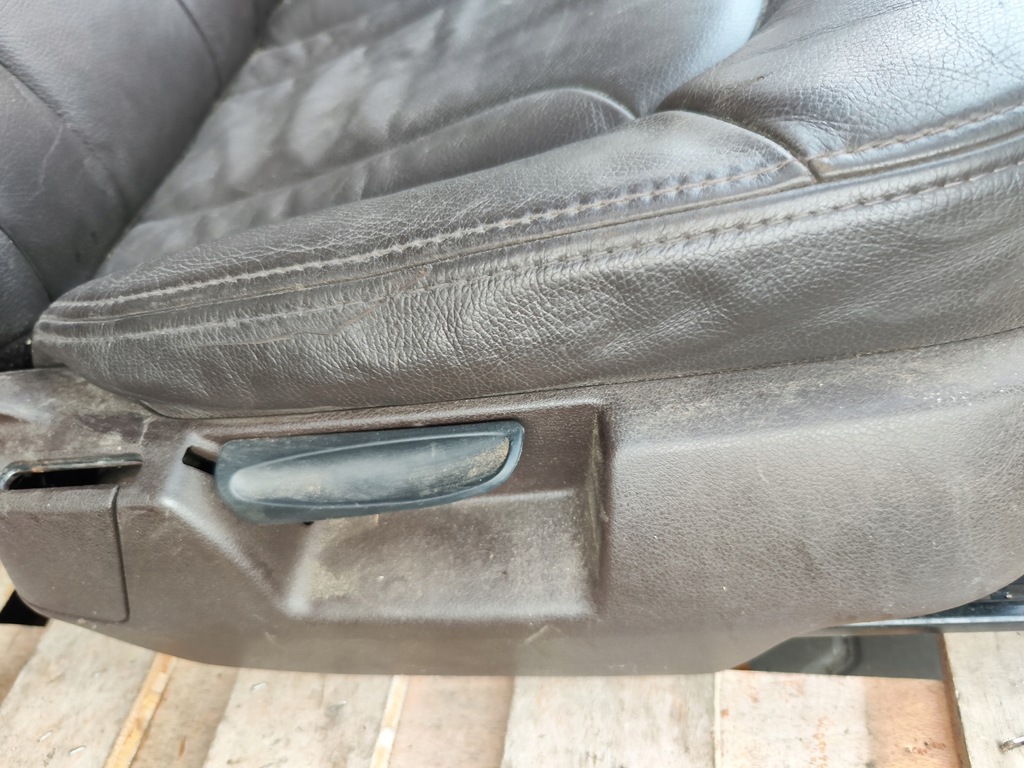 фото №8, Сидіння правий пасажира шкіра коричневий eu audi q7 4l