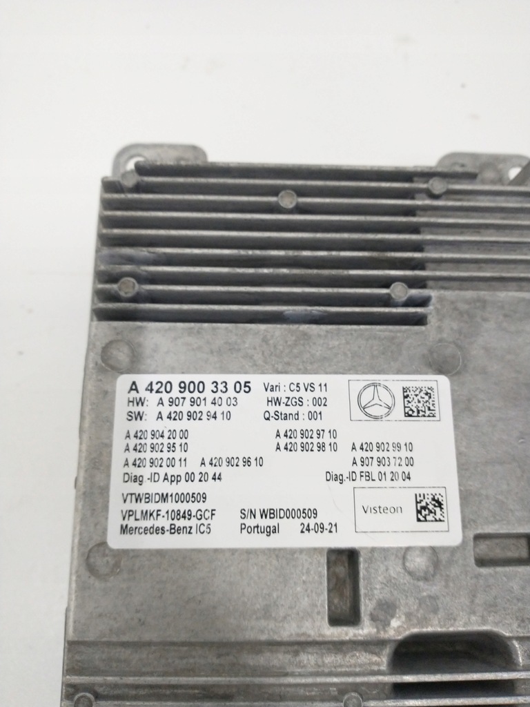 фото №2, Mercedes sprinter w910 w907 радиопроигрыватель