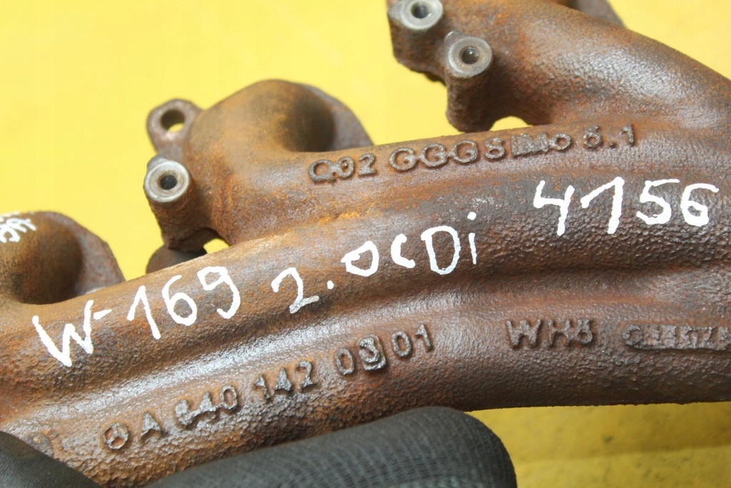 фото №16, Mercedes-benz оригинальный номер a6401420301 коллектор выпускной