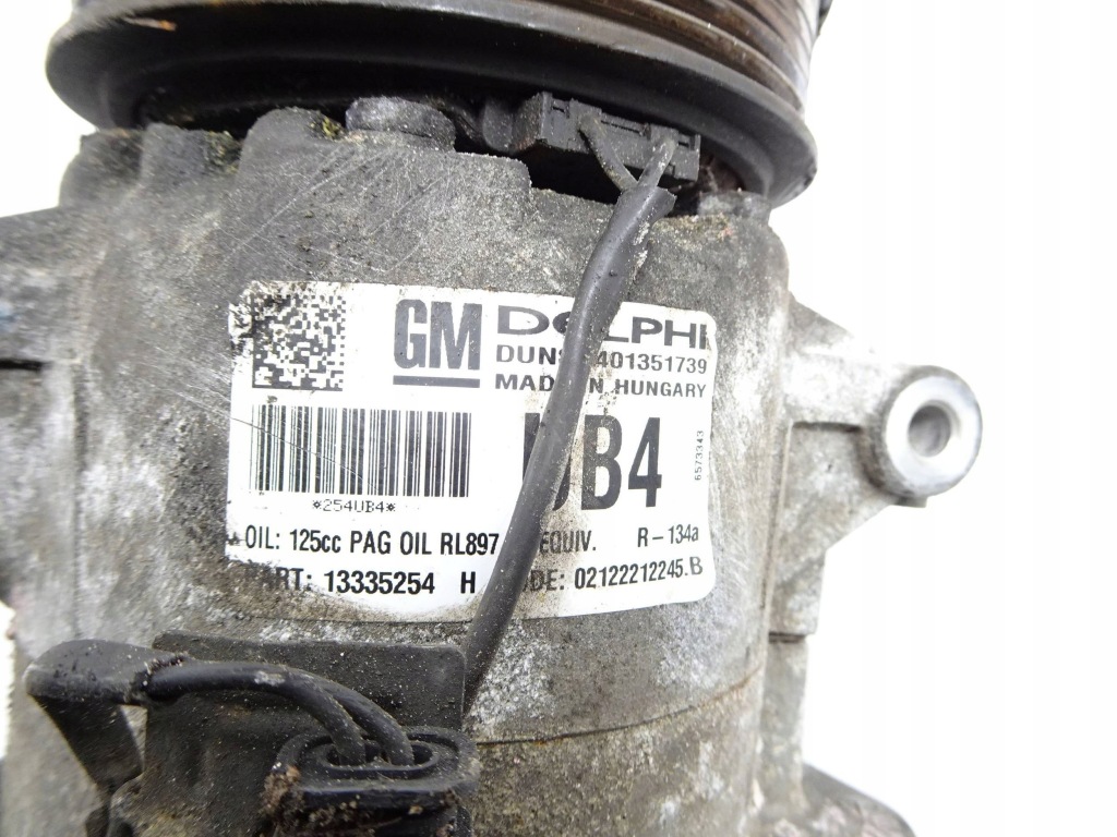 фото №6, Компресор кондиціонера opel zafira c 1.8 бензин