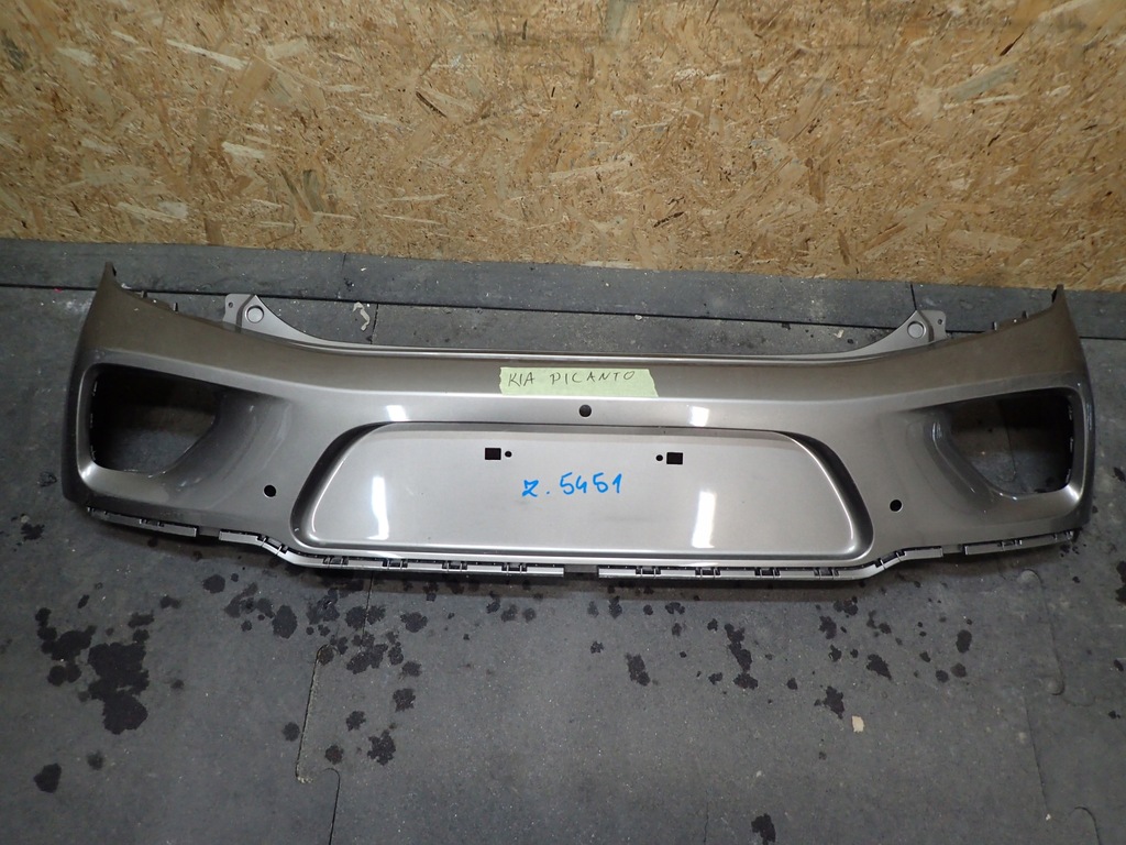 фото №1, Бампер задня kia picanto x line 17-