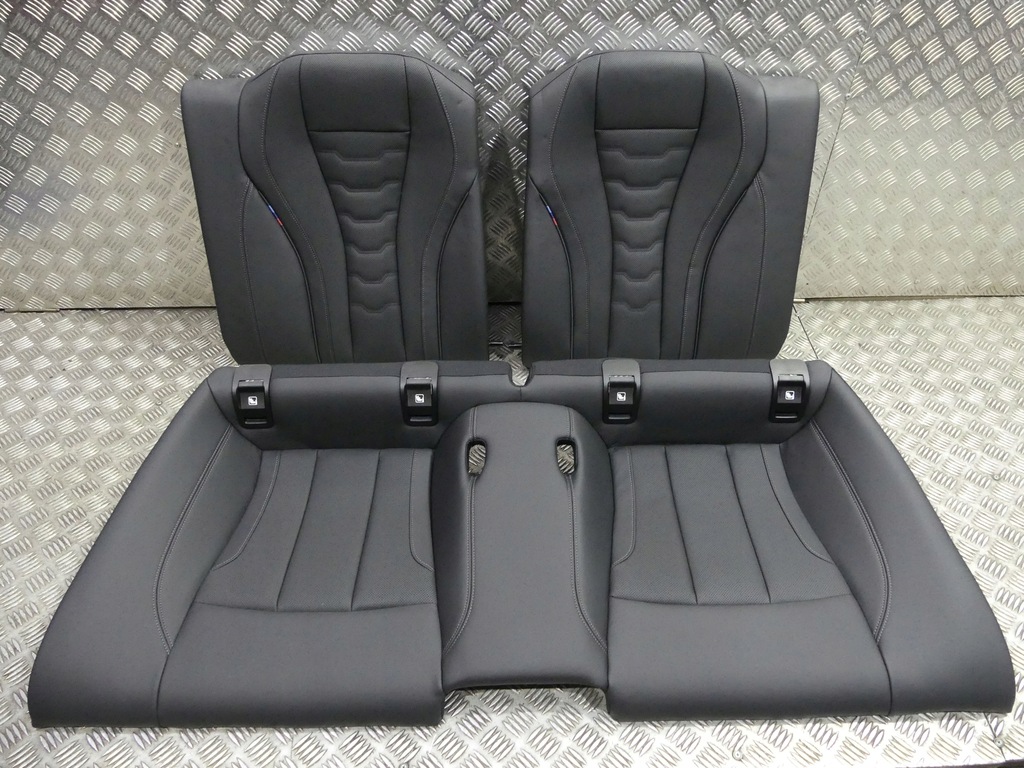 фото №15, Bmw 8 g15 sport обивка сиденья подогрев заднее сиденье туннель обшивки полка накладки