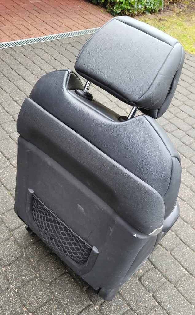 фото №10, Citroen c5 iii lift сиденье водителя левый полукожа массаж europa