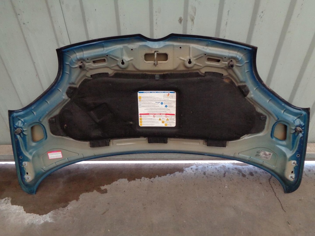 фото №14, Капот fiat panda 3 iii 2012- granatowa kod 567/a