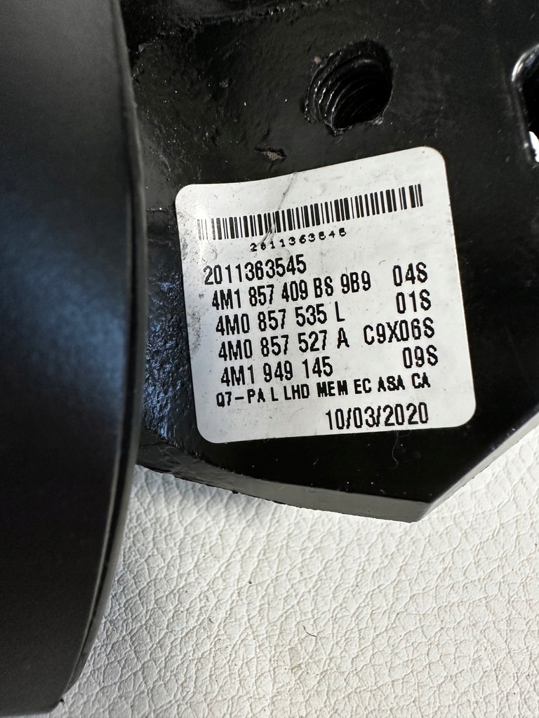 фото №5, Audi q7 4m зеркало левая 15pin