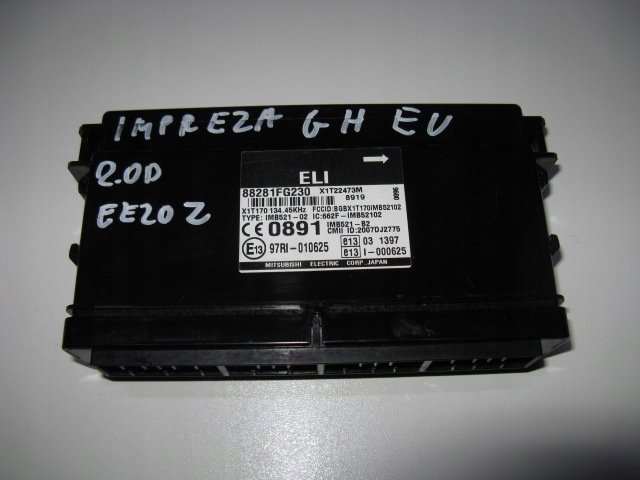 фото №1, Модуль блок управления subaru impreza gh 2.0d