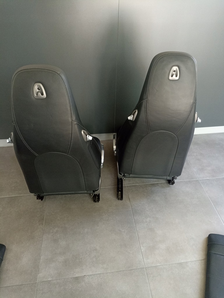 фото №14, Porsche carrera s 911 997 сиденья заднее сиденье обшивки кожа