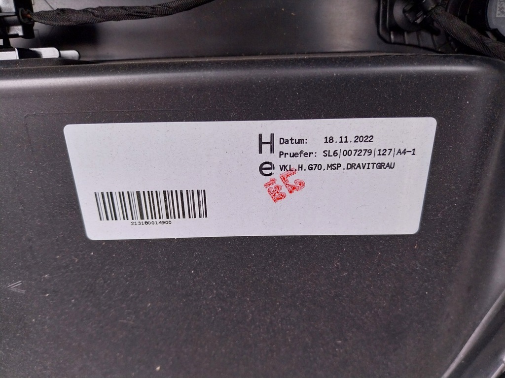 фото №9, Bmw 7 g70 бампер задняя задний m-pakiet c36 dravitgrau