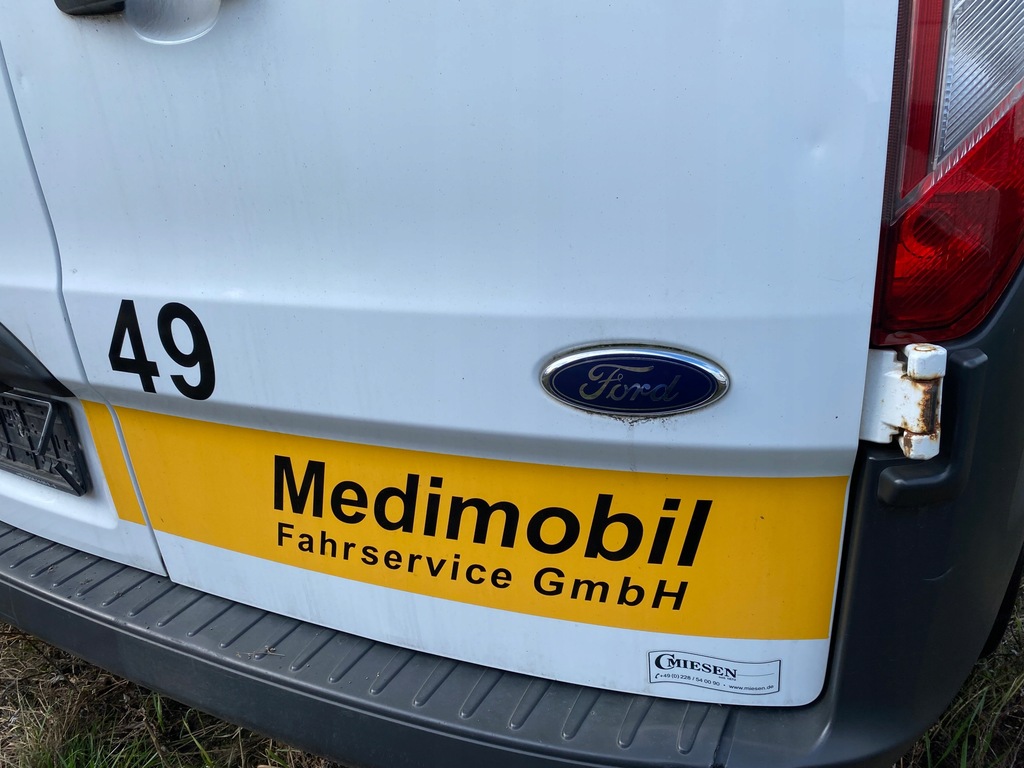 фото №8, Ford transit custom - дверь левый правый задняя задние крыло полный