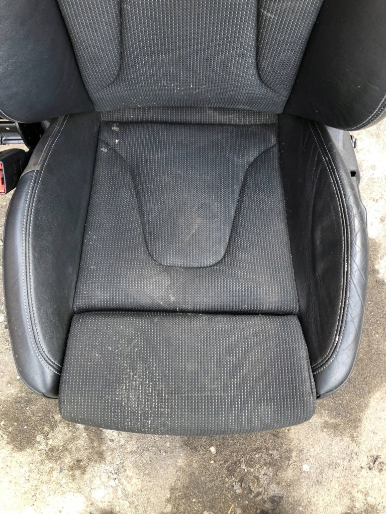 Сидіння ковші напівшкіра+ матеріал speed audi a4 b8 kombi/sedan s line 08-15 Київ