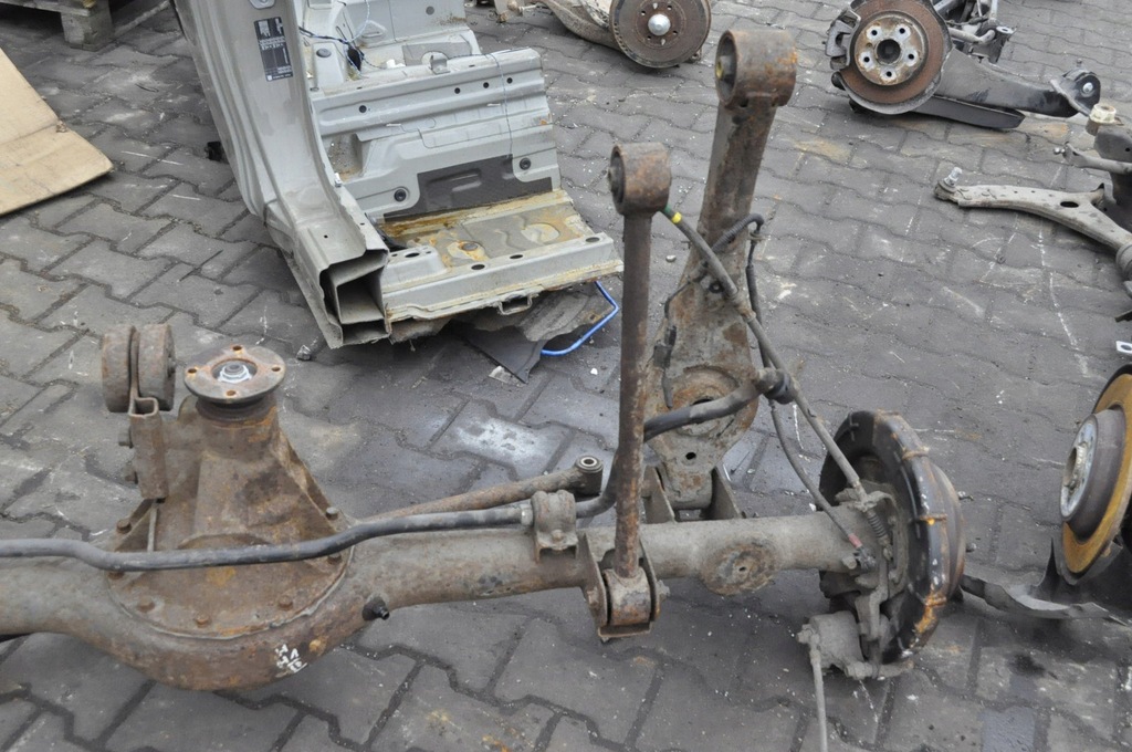 фото №7, Hyundai h1 ii міст підвіска балка задня