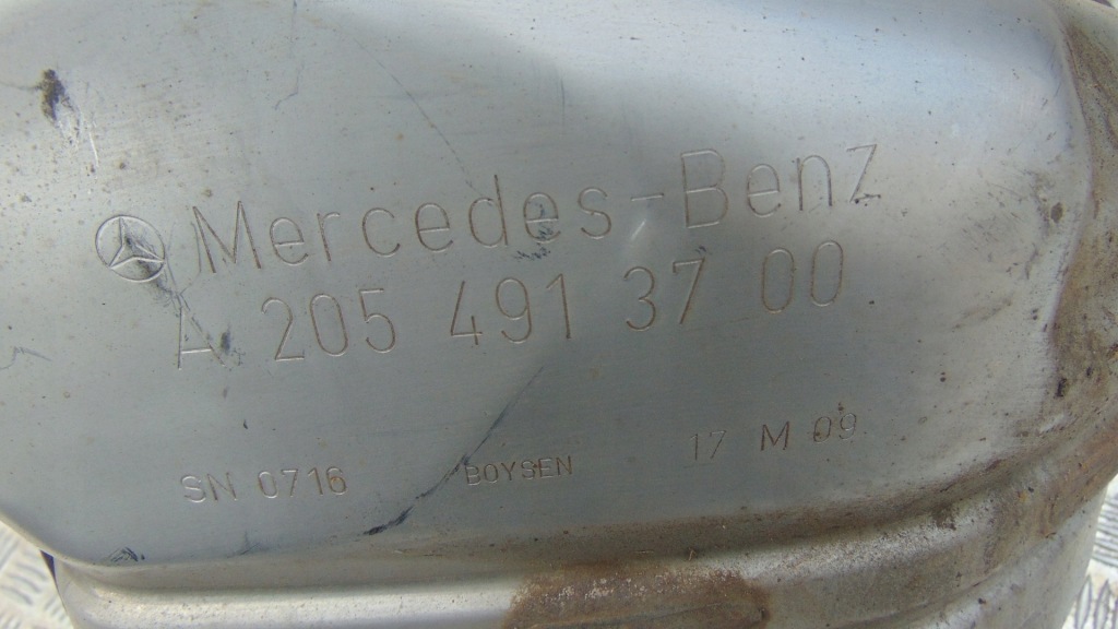 Гаситель конечный система выпускной mercedesa c205 a205 Недорого