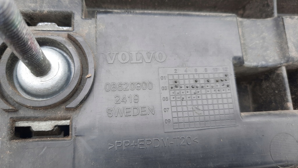 фото №10, Кронштейн бампера задня volvo xc90 03-06r 08620600