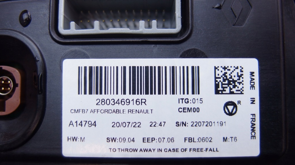 фото №4, Renault clio v радіо дисплей