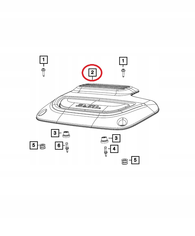 фото №1, Chrysler pacifica захист кришка двигуна верхній