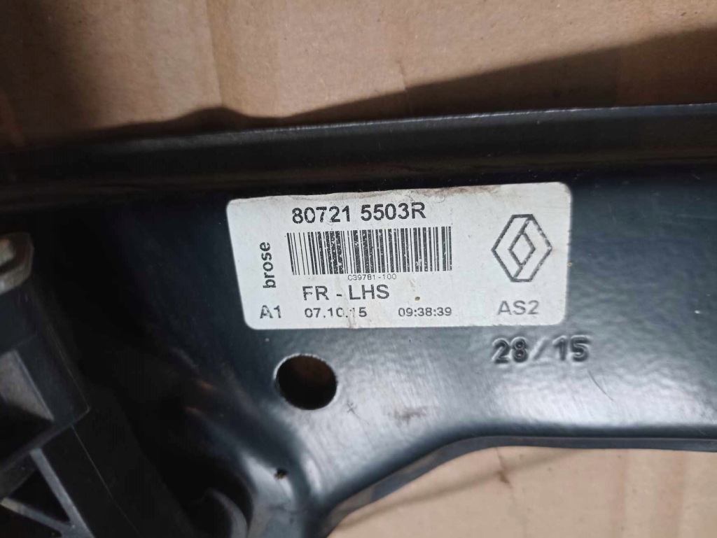 фото №3, Підйомник скло renault kadjar перед oryg.