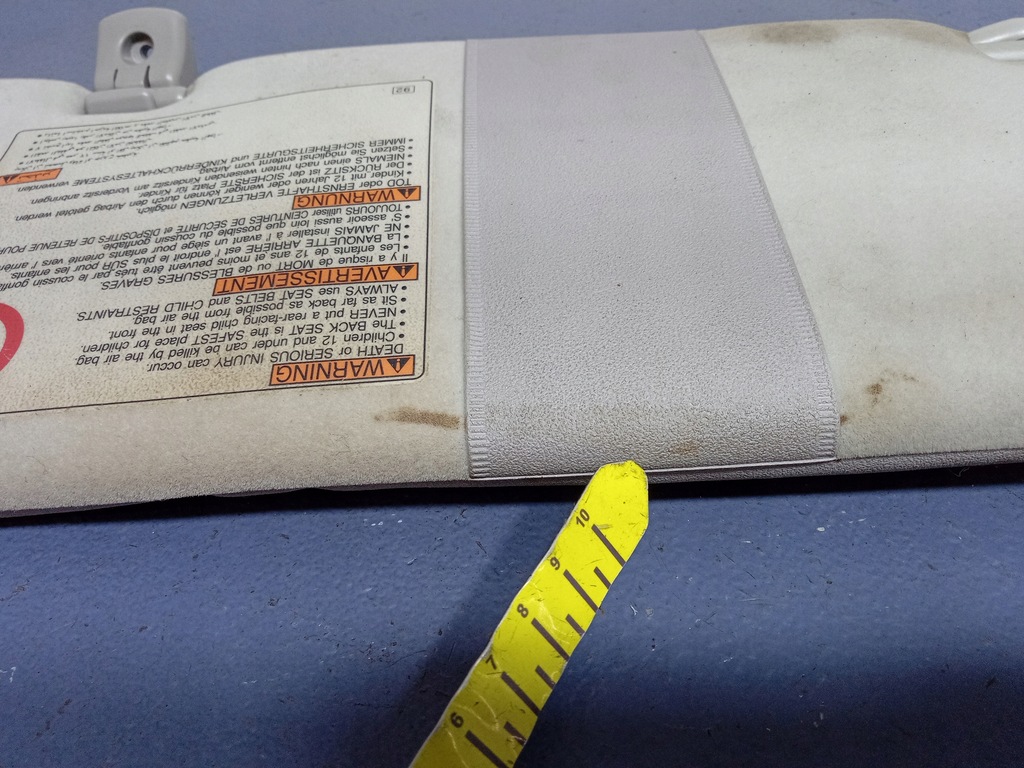 фото №9, Subaru legacy iii bh захист сонцезахисна ліва козирок